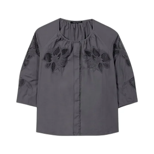 Tunic Blouse With Embroidery
