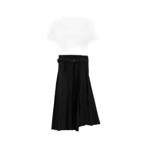 Pleat Detailing Dress