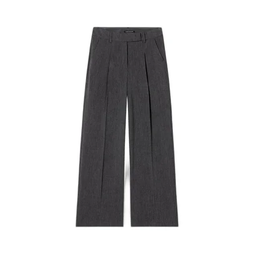Cashmere Wide-Leg Pants