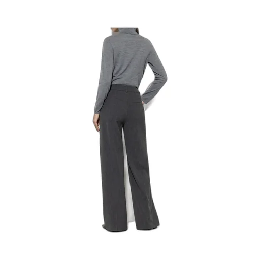 Cashmere Wide-Leg Pants