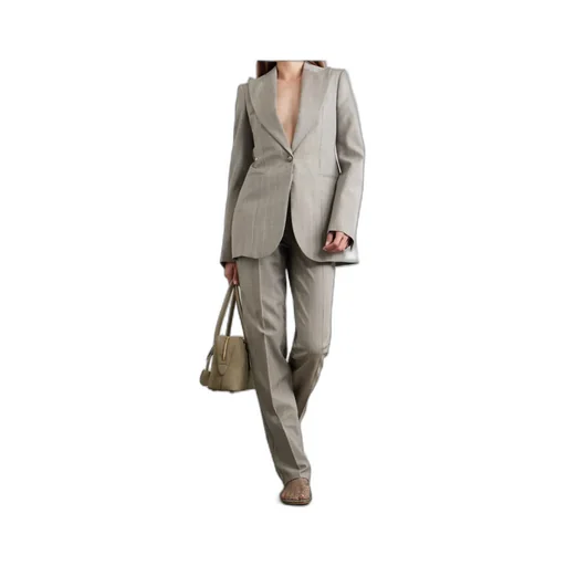 Long-Sleeved Suit Jacket
