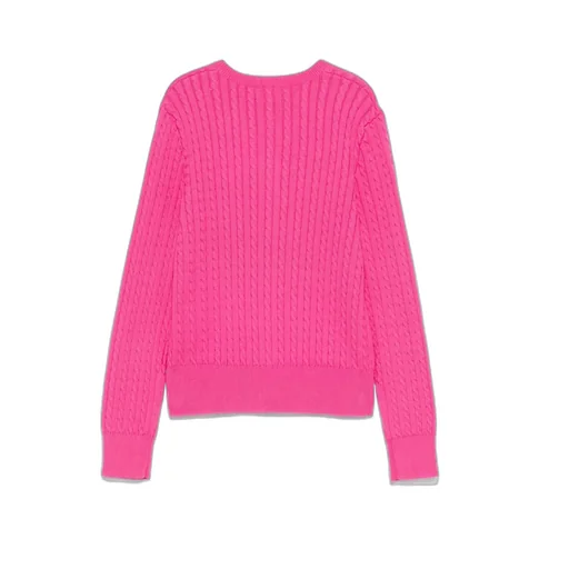 Ralph Lauren Kids Logo Embroidered Buttoned Cardigan