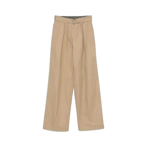 Dries Van Noten Belted Wide-Leg Trousers