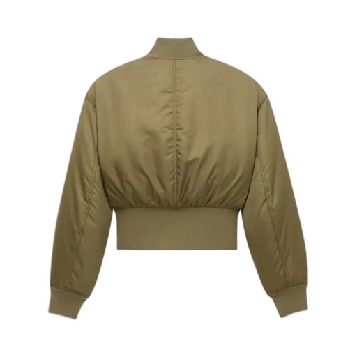 Saint Laurent Zip-Up Padded Bomber Jacket