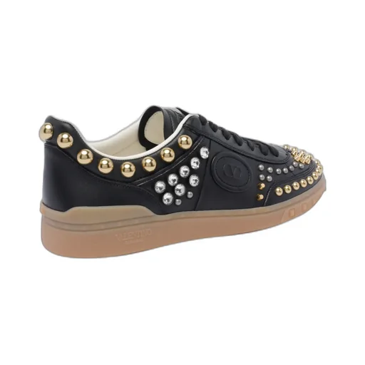 Valentino Garavani Rockstud Lace-Up Sneakers