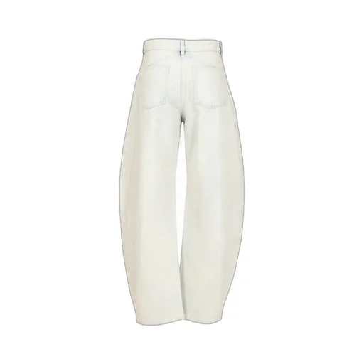 AlaÏA Low Waist Round Jeans