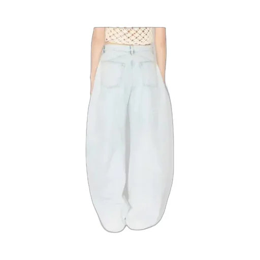 AlaÏA Low Waist Round Jeans