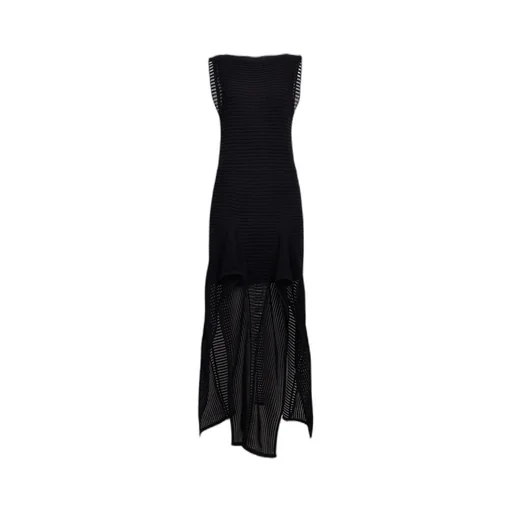 \Alaa Knitted Short Ruffled Dress