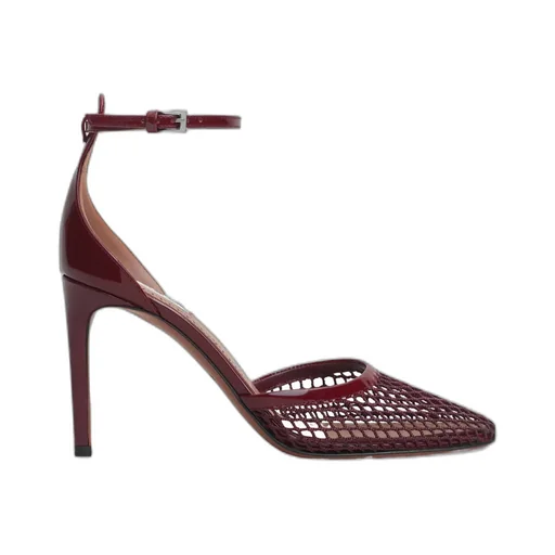 AlaÏA Mesh Ankle-Strap Pumps