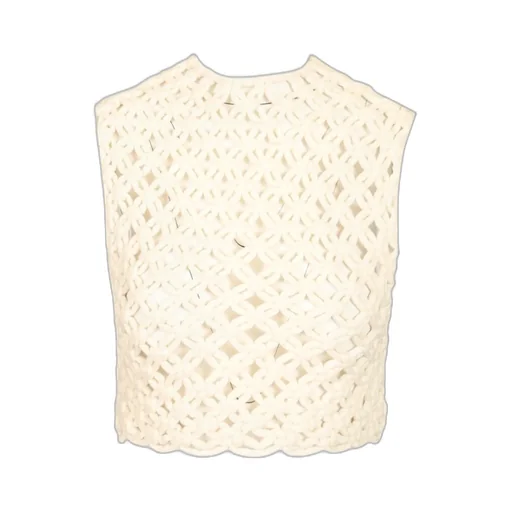 AlaÏA Hand Knotted Top