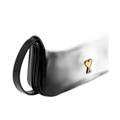 Ami Paris Logo Plaque Small Crossbody Bag