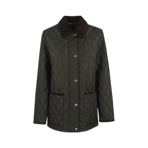 Burberry Long Sleeved Quilted Country Jacket