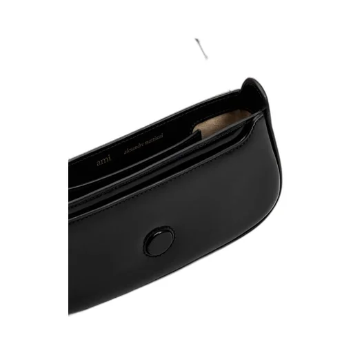 Ami Paris Logo Plaque Small Crossbody Bag