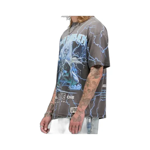 X Iron Maiden Graphic-Print T-Shirt