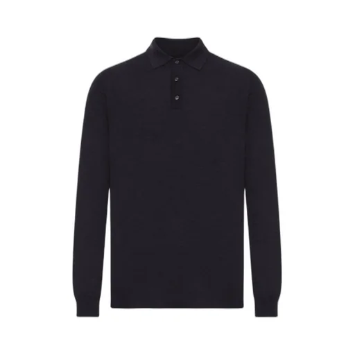 Zanone Long-Sleeve Polo Shirt