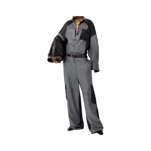 Oversized Shirt With Patches