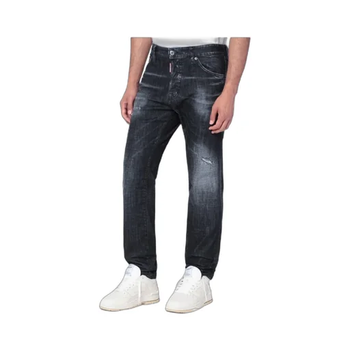 Dsquared2 Cool Guy Straight Leg Distressed Jeans