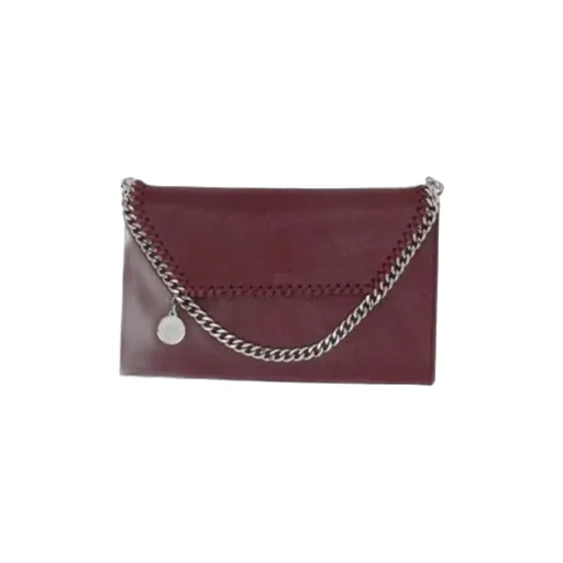 Stella Mccartney Falabella Logo Charm Mini Crossbody Bag