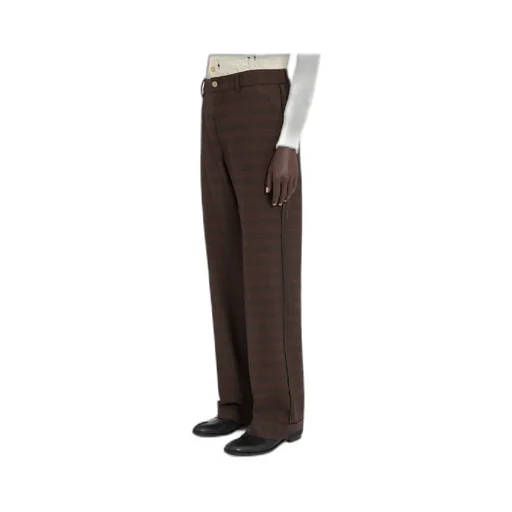 Checked Trousers