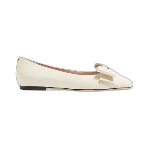 Valentino Bowow Round Toe Slip-On Ballet Flats
