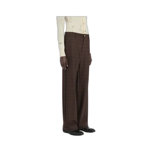 Checked Trousers
