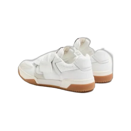 Valentino Perforated Strap Round Toe Sneakers