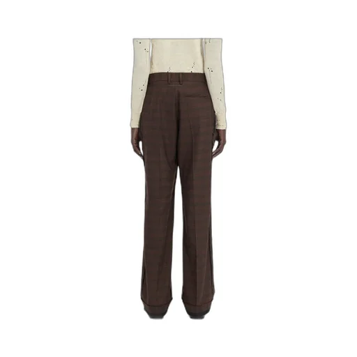 Checked Trousers