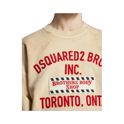 Relax Fit Dirty Crewneck