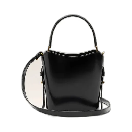 Ami Paris Mini Drawstring Bucket Bag