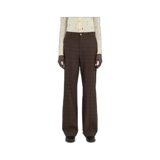 Checked Trousers