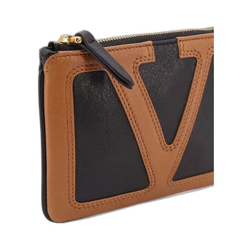 Valentino Vlogo Signature Zip-Up Cluch Bag