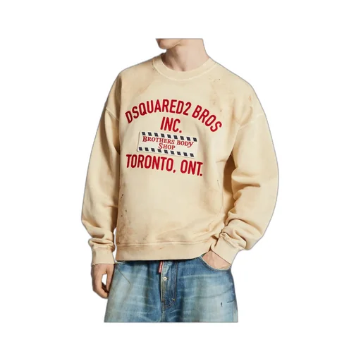 Relax Fit Dirty Crewneck