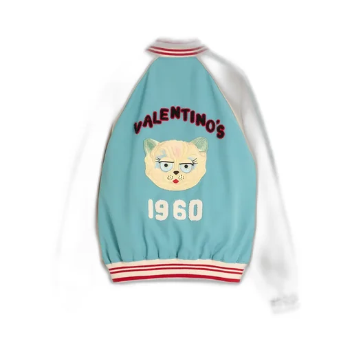 Valentino	Vlogo Patch Zip-Up Jacket