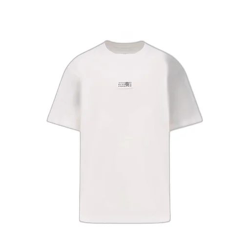 Mm6 Maison Margiela Logo Patch Crewneck T-Shirt