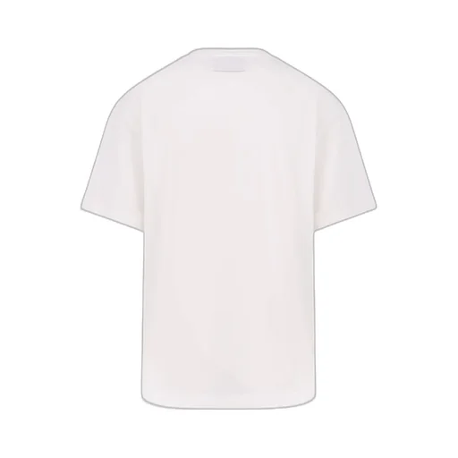 Mm6 Maison Margiela Logo Patch Crewneck T-Shirt