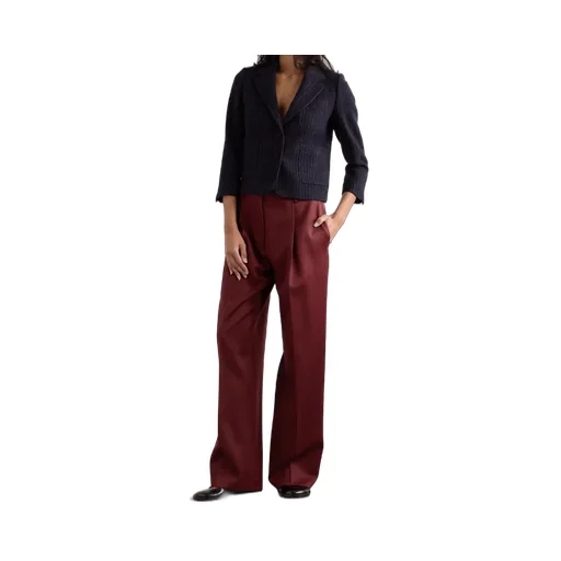 Dries Van Noten Straight-Leg Pleated Trousers
