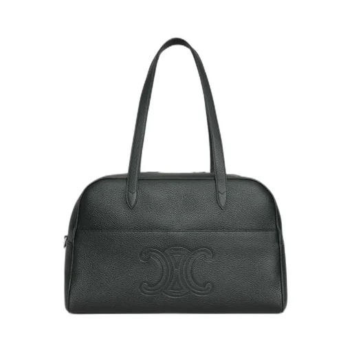 Duffle Bag In Grained Calfskin