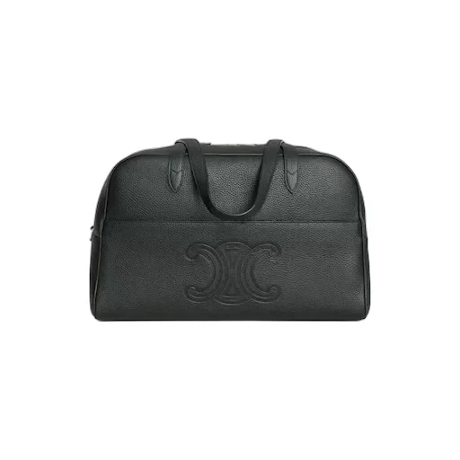 Duffle Bag In Grained Calfskin