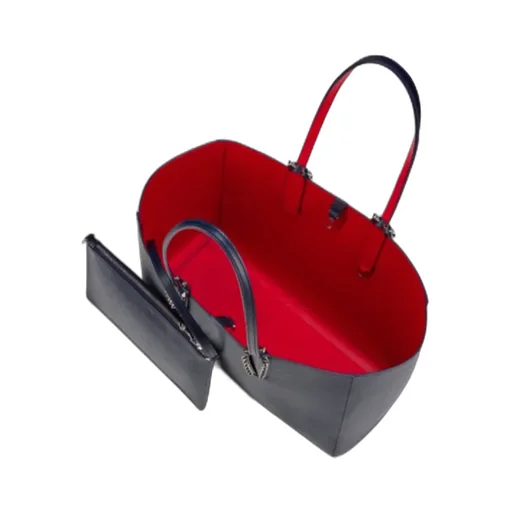 Christian Louboutin Cabata Stud Detailed Small Tote Bag