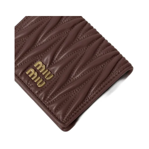 Small Matelassé Nappa Leather Wallet