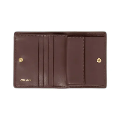 Small Matelassé Nappa Leather Wallet