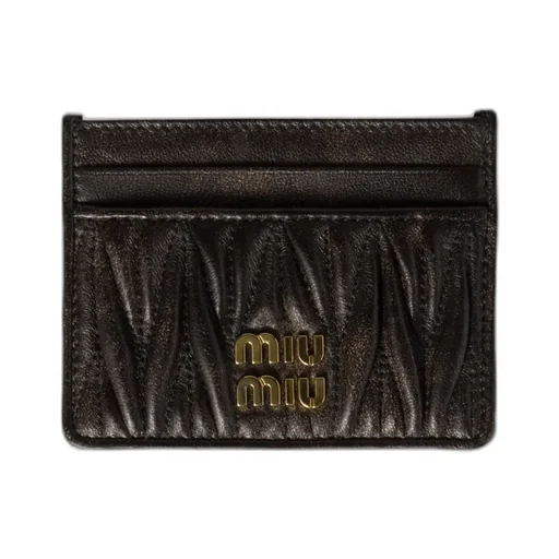 Matelassé Nappa Leather Card Holder