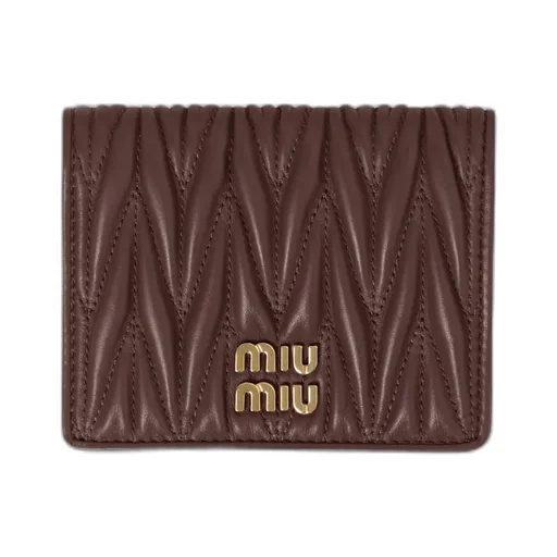Small Matelassé Nappa Leather Wallet