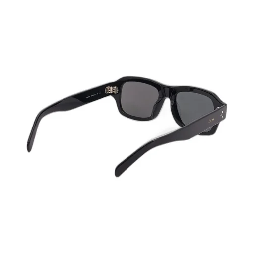 Black Frame 61 Sunglasses In Acetate
