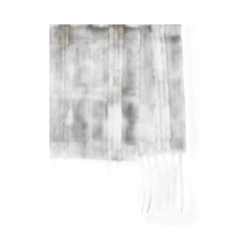 Scarf In Tartan Cashmere