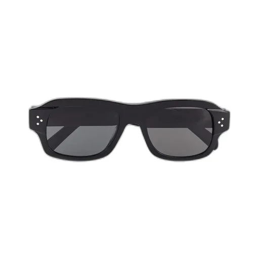 Black Frame 61 Sunglasses In Acetate