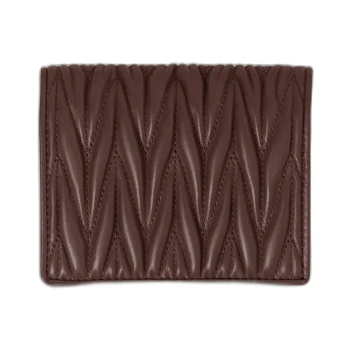 Small Matelassé Nappa Leather Wallet