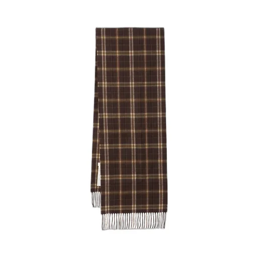 Scarf In Tartan Cashmere