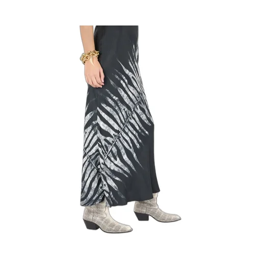 Roberto Cavalli Tigress Print Long Dress