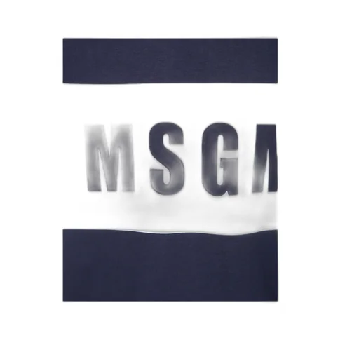 Msgm Logo Printed T-Shirt